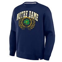 Men's Fanatics Navy Notre Dame Fighting Irish Strength Unity Legacy Pullover Sweatshirt