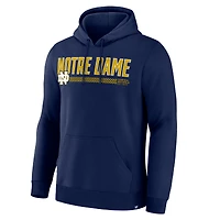 Men's Fanatics Navy Notre Dame Fighting Irish The Quad Stellar Excellence Pullover Hoodie