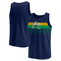 Débardeur Fanatics pour homme bleu marine Notre Dame Fighting Irish Wild Game