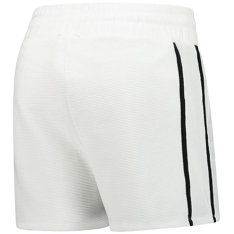 Men's Gameday Couture Cream Notre Dame Fighting Irish Down, Set, Go Hoodie and Shorts Lounge Set