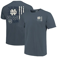 T-shirt camouflage bleu marine pour homme de l'équipe Fighting Irish Notre Dame
