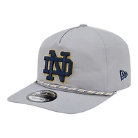 Men's New Era Gray Notre Dame Fighting Irish 19TWENTY Adjustable Hat