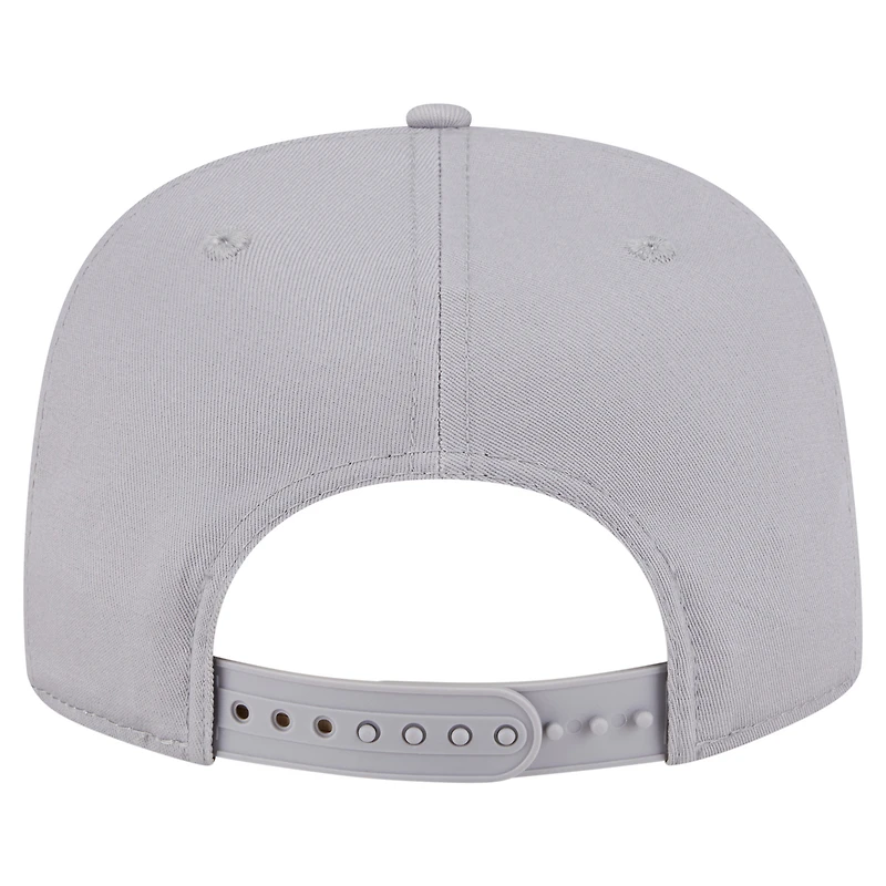 Casquette ajustable grise style golfeur Fighting Irish de Notre Dame pour homme de New Era