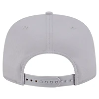 Casquette ajustable grise style golfeur Fighting Irish de Notre Dame pour homme de New Era