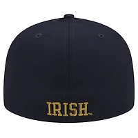 Men's New Era Navy Notre Dame Fighting Irish 59FIFTY Fitted Hat