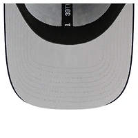 Casquette New Era 39THIRTY Flex bleu marine pour homme, motif Notre Dame Fighting Irish Rope