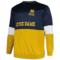 Sweat-shirt en polaire Profile Navy Notre Dame Fighting Irish Big & Tall pour hommes