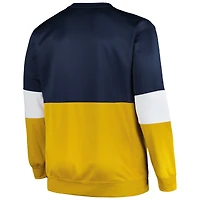 Sweat-shirt en polaire Profile Navy Notre Dame Fighting Irish Big & Tall pour hommes