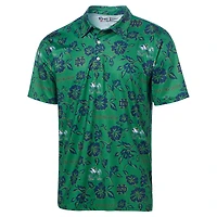 Men's Reyn Spooner Green Notre Dame Fighting Irish Performance Polo