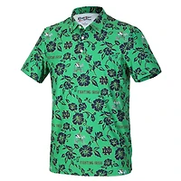 Men's Reyn Spooner  Kelly Green Notre Dame Fighting Irish Pua Performance Polo
