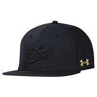 Men's Under Armour Black Notre Dame Fighting Irish The Bend Huddle Flex Hat