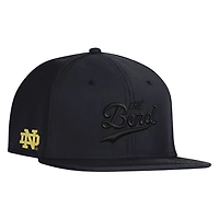 Men's Under Armour Black Notre Dame Fighting Irish The Bend Huddle Flex Hat