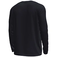 Men's Under Armour Black Notre Dame Fighting Irish The Bend Stretch Long Sleeve T-Shirt