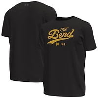 T-shirt technique extensible à manches courtes V110794 ND 999 NCAA UAR The Bend TEEMENPFM