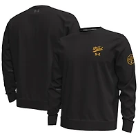 Men's Under Armour Black Notre Dame Fighting Irish The Bend Unstoppable Sweatshirt
