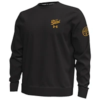 Men's Under Armour Black Notre Dame Fighting Irish The Bend Unstoppable Sweatshirt