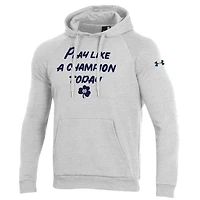 Under Armour Gris Notre Dame Fighting Irish Play Like à Champion Today All Day Raglan Fleece Sweat capuche pour homme