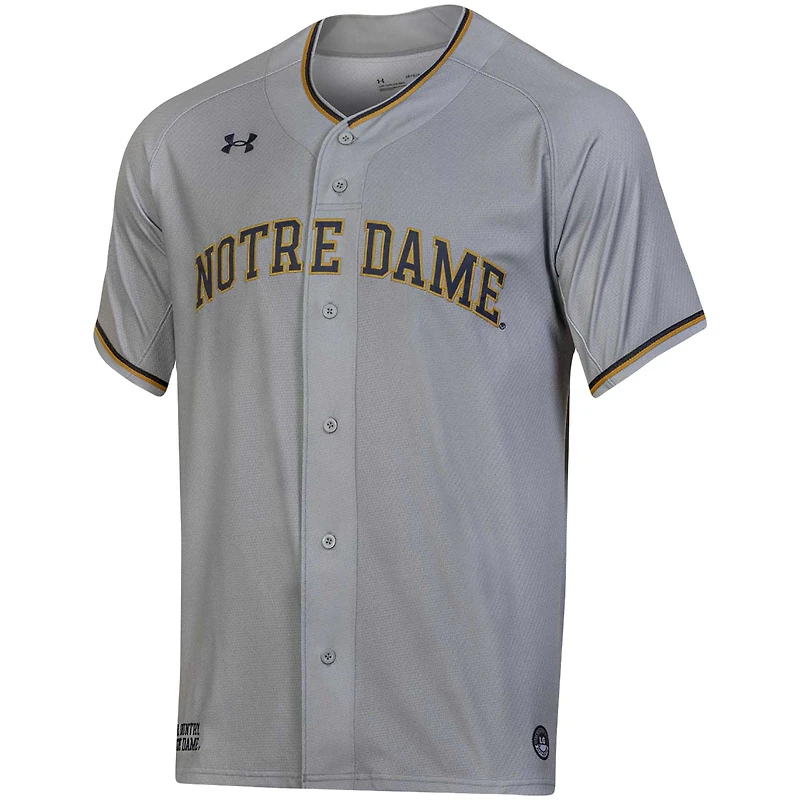Men's Under Armour Notre Dame Fighting Irish Replica Baseball Jersey
