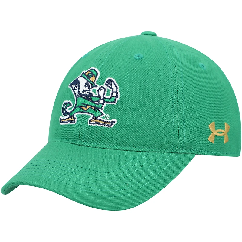 Men's Under Armour Green Notre Dame Fighting Irish Classic Adjustable Hat