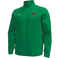 Veste zippée intégrale Under Armour Notre Dame Fighting Irish Command pour homme