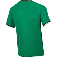 Men's Under Armour Green Notre Dame Fighting Irish Replica Baseball Jersey