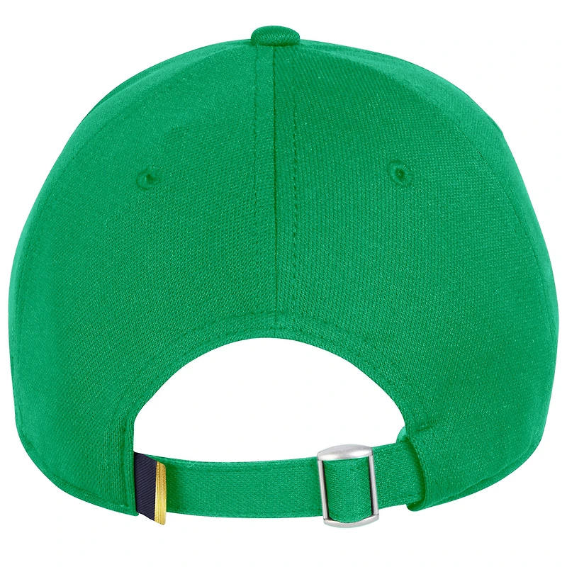 Casquette ajustable Under Armour verte Notre Dame Fighting Irish Sideline Blitzing Accent pour homme