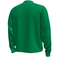 Men's Under Armour  Navy Notre Dame Fighting Irish Unstoppable Full-Zip Bomber Jacket