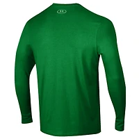 Men's Under Armour Kelly Green Notre Dame Fighting Irish All Fight Long Sleeve T-Shirt