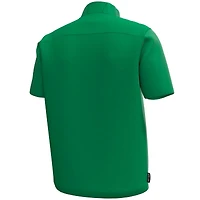Men's Under Armour Kelly Green Notre Dame Fighting Irish Motivate Quarter-Zip Short Sleeve Top