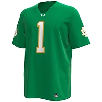 Men's Under Armour  Kelly Green Notre Dame Fighting Irish Premier Football Jersey