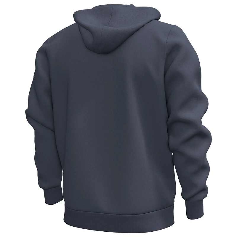 Men's Under Armour Navy Notre Dame Fighting Irish 2024 Shamrock Series Essential Pullover Hoodie