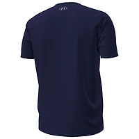 Men's Under Armour  Navy Notre Dame Fighting Irish 2025 Sideline Football Performance T-Shirt