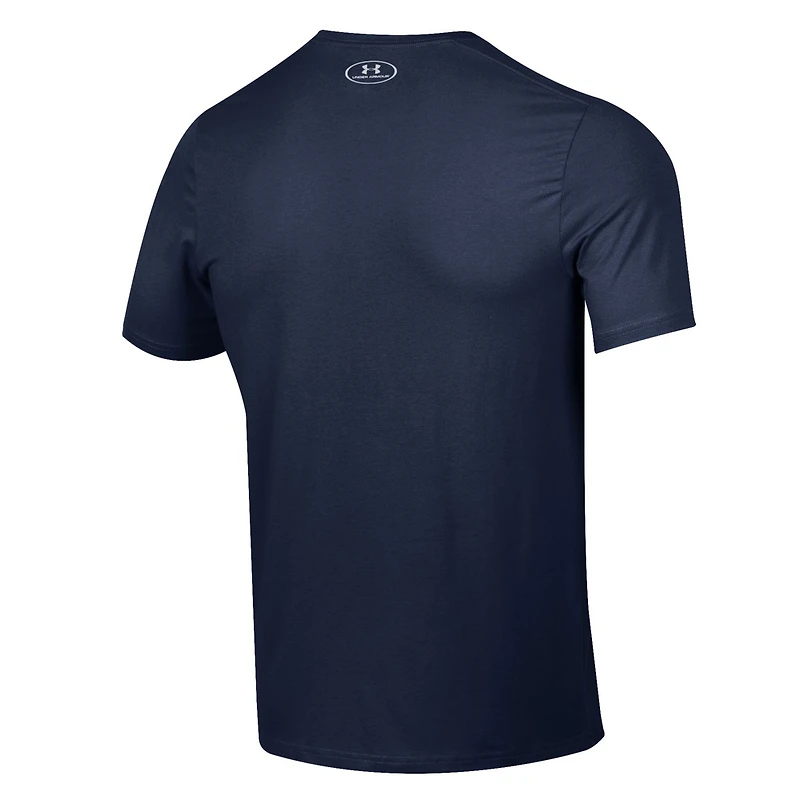 Under Armour Navy Notre Dame Fighting Irish All Fight T-shirt pour homme