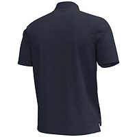 Polo Under Armour Aura bleu marine pour homme, motif Notre Dame Fighting Irish Basketball Leprechaun Drive
