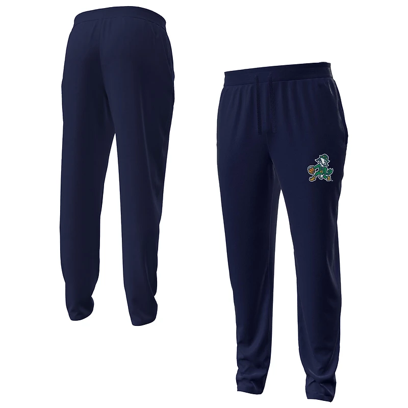Men's Under Armour Navy Notre Dame Fighting Irish Basketball Leprechaun Motion Pants