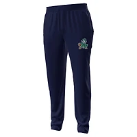 Pantalon de basketball Under Armour Leprechaun Motion bleu marine Notre Dame Fighting Irish pour homme