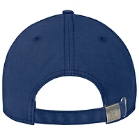 Casquette ajustable en coton mélangé délavé Under Armour Navy Notre Dame Fighting Irish College Essentials pour homme
