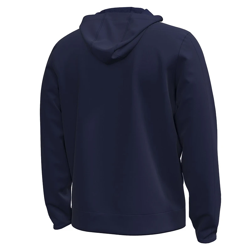 Men's Under Armour Navy Notre Dame Fighting Irish Golf Leprechaun Fleece Hoodie