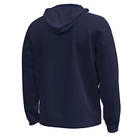 Men's Under Armour Navy Notre Dame Fighting Irish Golf Leprechaun Fleece Hoodie