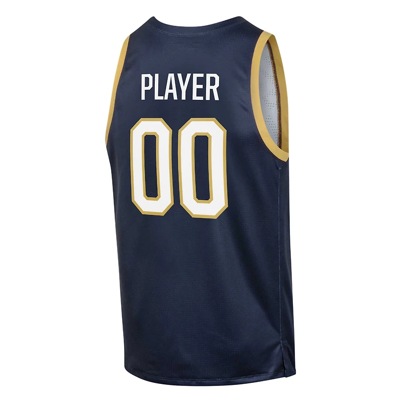 Men's Under Armour Navy Notre Dame Fighting Irish Pick-A-Player NIL Basketball Jersey