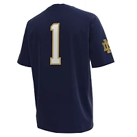 Men's Under Armour  Navy Notre Dame Fighting Irish Premier Football Jersey