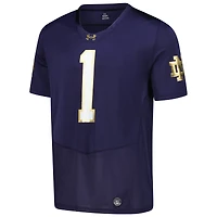 Men's Under Armour Navy Notre Dame Fighting Irish Replica Football Jersey