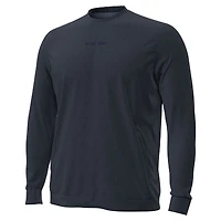 Men's Under Armour Cream Notre Dame Fighting Irish Sideline Meridian Tri-Blend Sweatshirt
