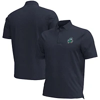Polo Under Armour bleu marine Notre Dame Fighting Irish Sporting Leprechaun Aura pour homme