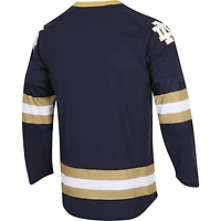 Men's Under Armour Navy Notre Dame Fighting Irish UA Replica Hockey Jersey