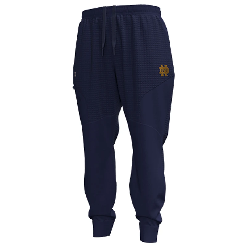 Pantalon de jogging en polaire Under Armour bleu marine Notre Dame Fighting Irish Unstoppable pour homme