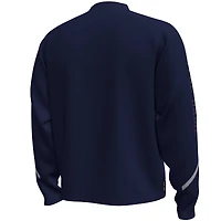Men's Under Armour  Navy Notre Dame Fighting Irish Unstoppable Full-Zip Bomber Jacket