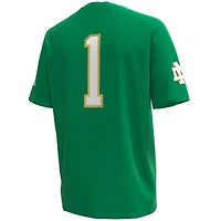 Under Armour #1 Kelly Green Notre Dame Fighting Irish Replica Maillot de football pour homme