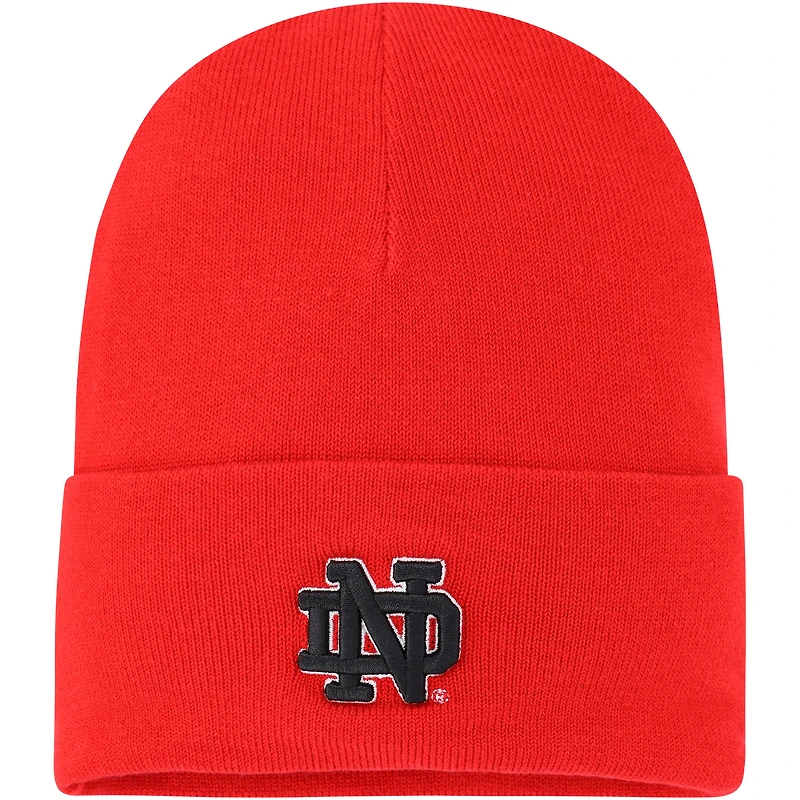 Bonnet en tricot à revers rouge Under Armour Notre Dame Fighting Irish Signal Caller pour hommes
