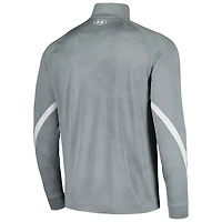 Haut à quart de zip camouflage Under Armour Steel Notre Dame Fighting Irish Gameday pour hommes
